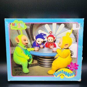 Vintage 1998 TELETUBBIES Characters Lunchtime Jigsaw Puzzle: 24 pcs COMPLETE